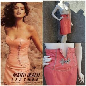 🔥🔥🔥HOT 80'S‎ Michael Hoban Leather Pencil